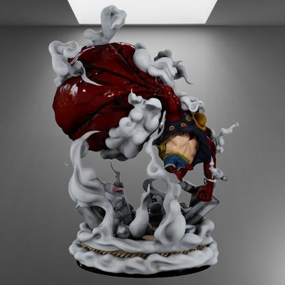 One Piece Luffy Gear 4 stl jpg