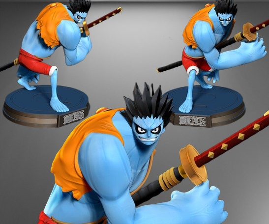 One Piece Nightmare Luffy stl jpg