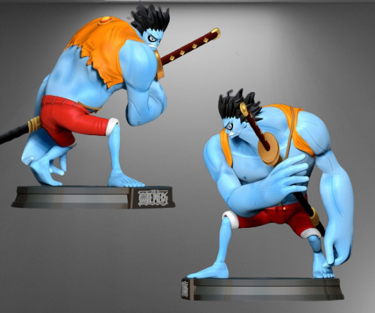 One Piece Nightmare Luffy stl jpg