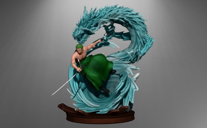 One Piece Roronoa Zoro Dragon stl jpg