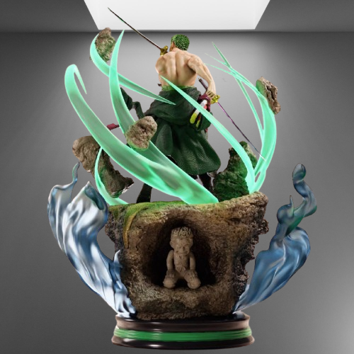 One Piece Roronoa Zoro stl jpg