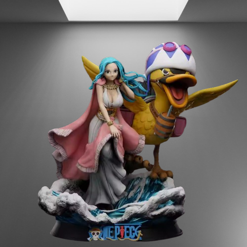 One Piece Vivi and Karoo stl jpg