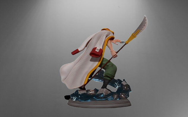 One Piece White Beard stl jpg