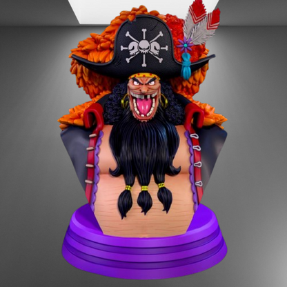 One Piece Yonko Blackbeard stl jpg