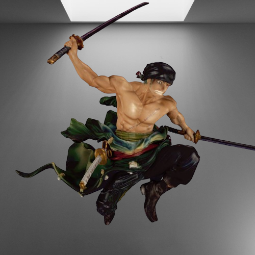 One Piece Zoro stl jpg