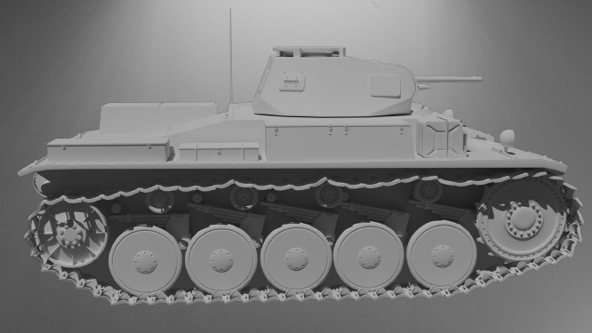 Panzer Tank stl jpg