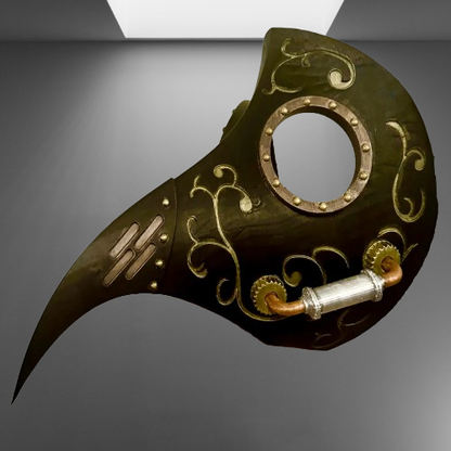 Plague Doctor Mask stl jpg