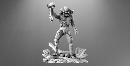 Alien Predator Jungle Hunter 3D Printing STL File