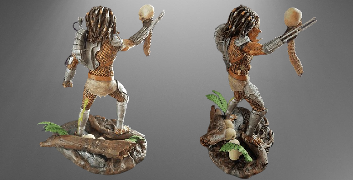 Alien Predator Jungle Hunter 3D Printing STL File