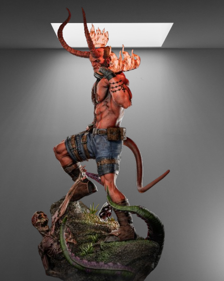 Right Hand of Doom Hellboy stl jpg