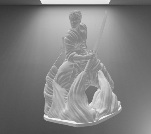 Fichier STL d'impression 3D de Roronoa Zoro V2