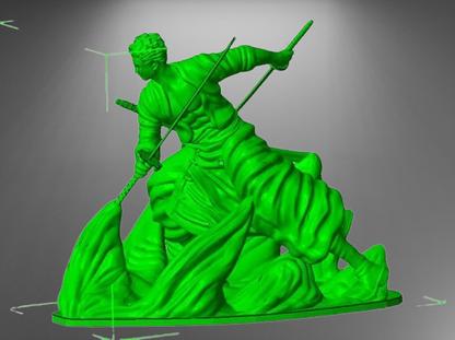 Fichier STL d'impression 3D de Roronoa Zoro V2