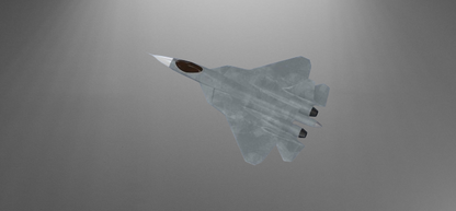 SU-57 Sukhoi Fighter Jet T-50 stl jpg