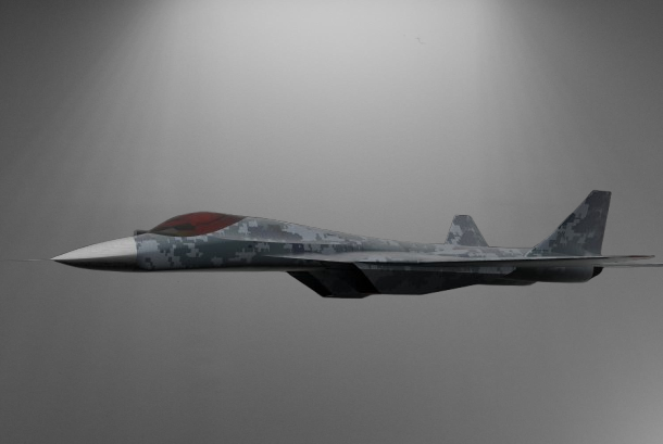 SU-57 Sukhoi Fighter Jet T-50 stl jpg