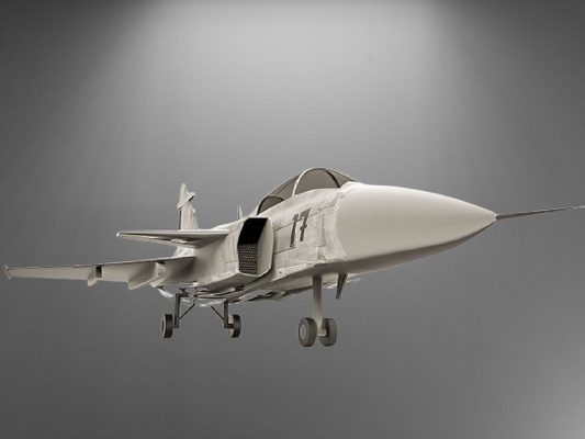 Saab JAS 39 Gripen stl jpg