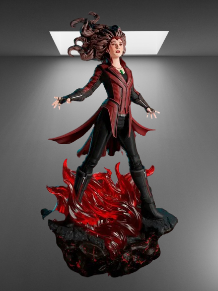 Scarlet Witch Wanda Maximoff stl jpg