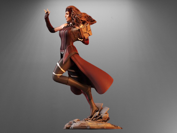 Scarlet Witch Wanda stl jpg