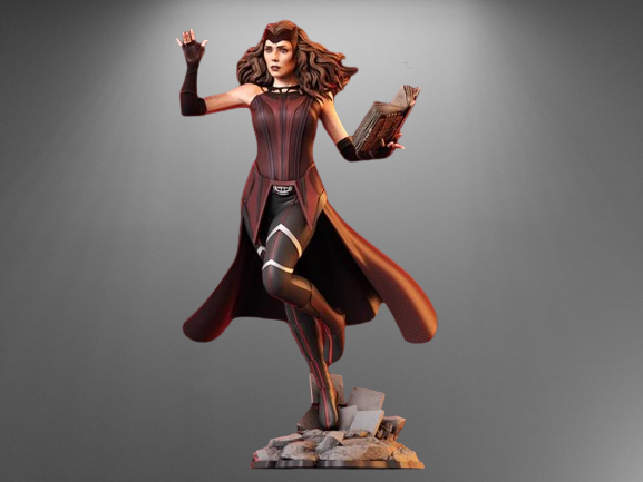 Scarlet Witch Wanda stl jpg