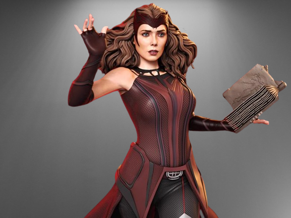 Scarlet Witch Wanda stl jpg