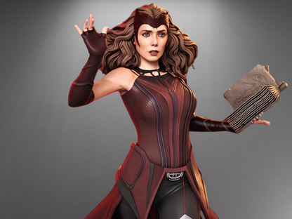 Scarlet Witch Wanda stl jpg