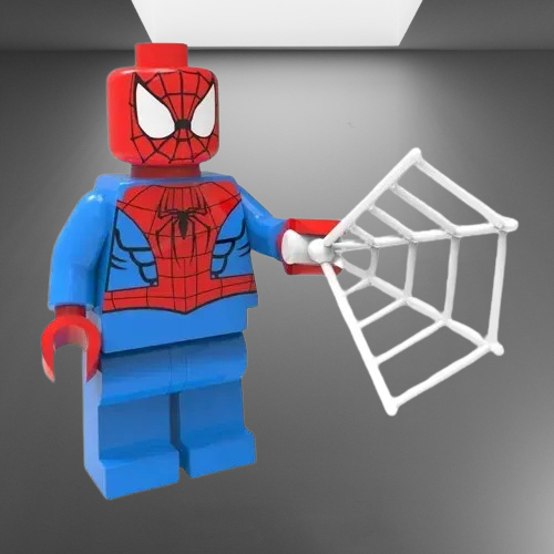 Spider-Man Web LEGO Accessory stl jpg