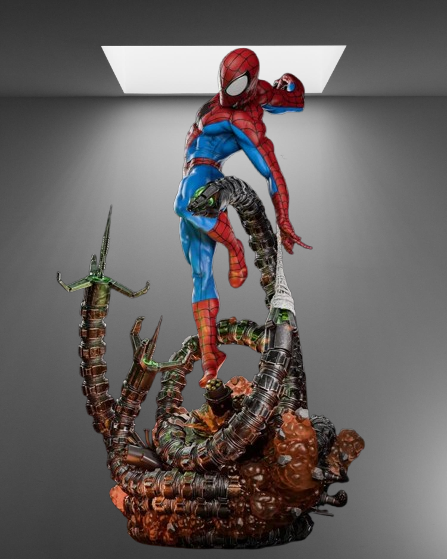 Spider-Man vs. Doctor Octopus stl jpg