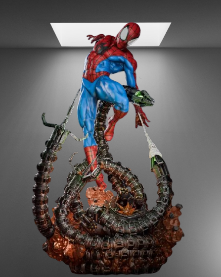 Spider-Man vs. Doctor Octopus stl jpg