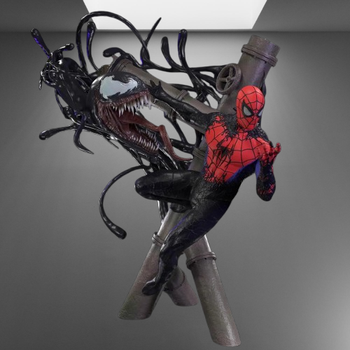 Spider-Man vs. Venom - Marvel Battle stl jpg