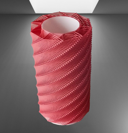 Spiral Wave Lamp stl jpg