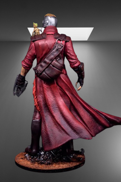 Star-Lord Peter Quill - Guardians of the Galaxy stl jpg