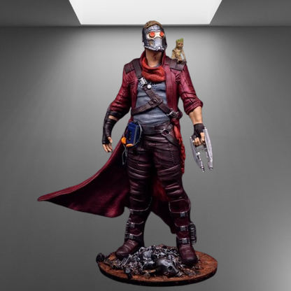 Star-Lord Peter Quill - Guardians of the Galaxy stl jpg