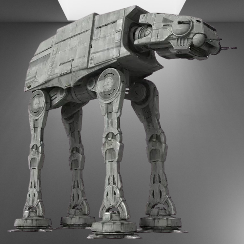 Star Wars AT-AT Walker All Terrain Armored Transport stl jpg