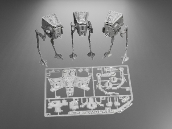 Star Wars AT-ST Walker Kit Card stl jpg