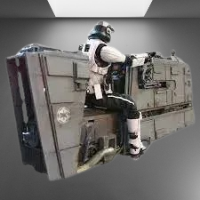 Star Wars C-PH Imperial Patrol Speeder Bike stl jpg