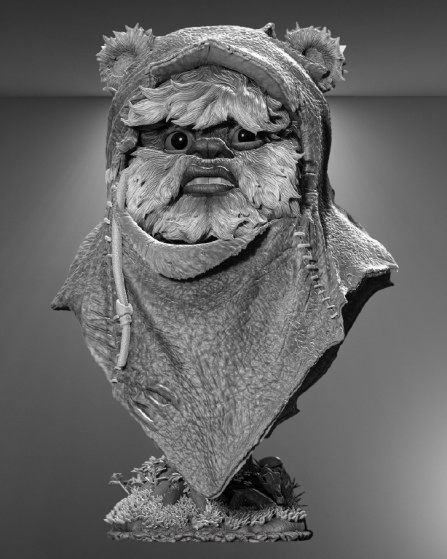 Star Wars Endor’s Brave Ewok stl jpg