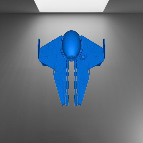 Star Wars Eta-2 Actis-class Light Interceptor stl jpg