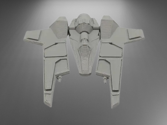 Star Wars Fang Fighter Kit Card stl jpg