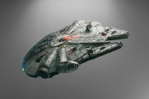 Star Wars Millennium Falcon stl jpg