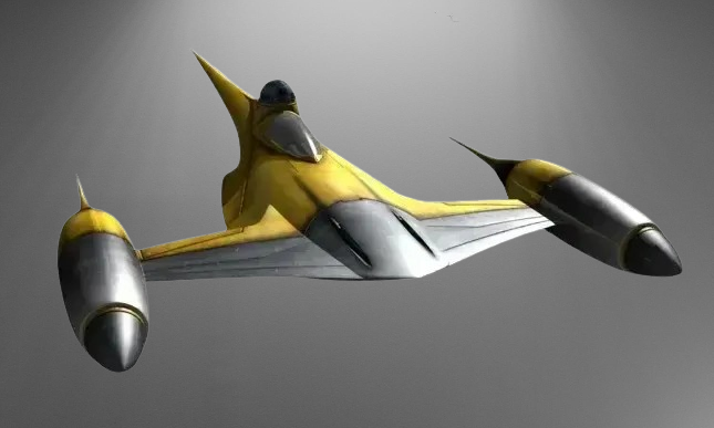 Star Wars N-1 Naboo Starfighter stl jpg