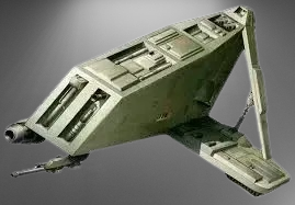 Star Wars Slave II Boba Fett Starship stl jpg