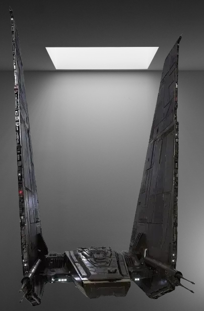 Star Wars Upsilon-class Command Shuttle Kylo Ren stl jpg