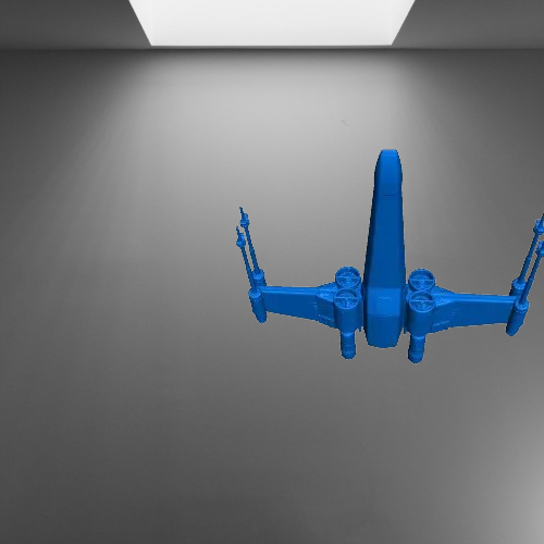 Star Wars X-Wing Starfighter stl jpg