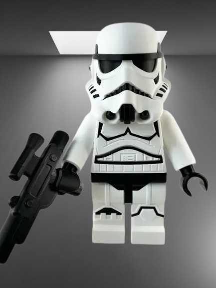 Stormtrooper LEGO Minifigure stl jpg