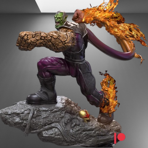 Super Skrull - Fantastic Four stl jpg