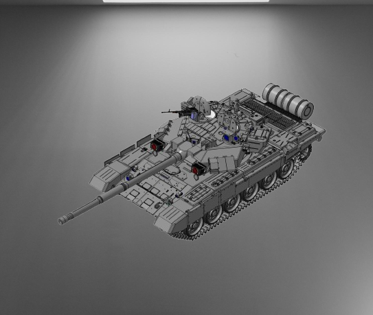 T-90 Main Battle Tank stl jpg