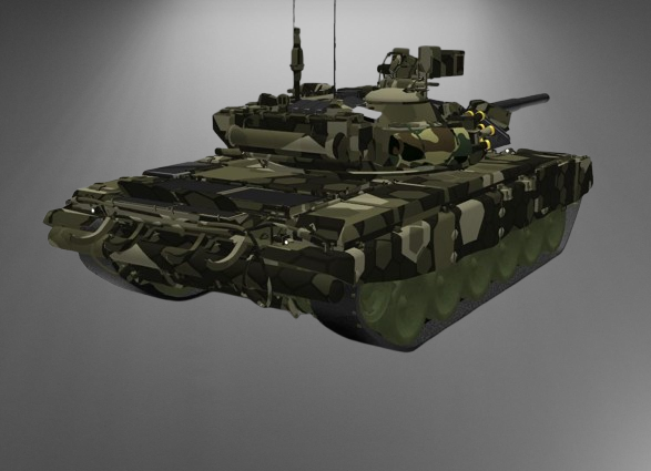 T-90 Main Battle Tank stl jpg