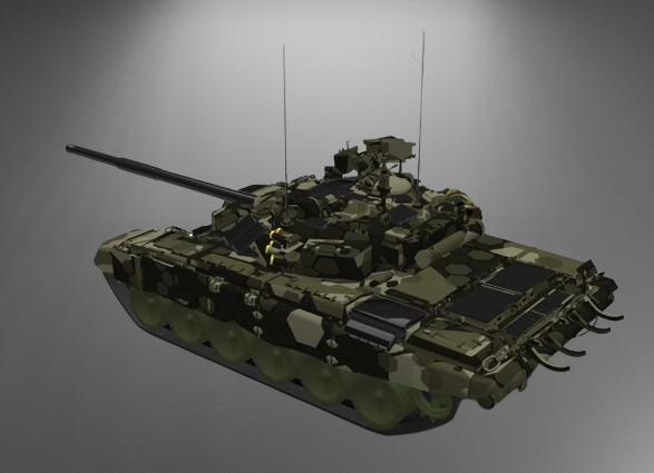 T-90 Main Battle Tank stl jpg