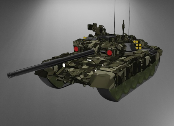 T-90 Main Battle Tank stl jpg