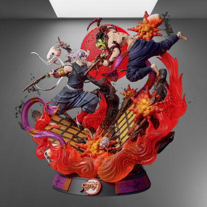 Demon Slayer Tengen Uzui vs. Gyutaro stl jpg