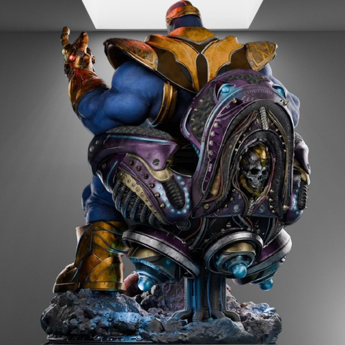 Thanos on Throne stl jpg(Avengers Infinity War)